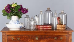 French Pharmacy Glass Jar, Early 1900s