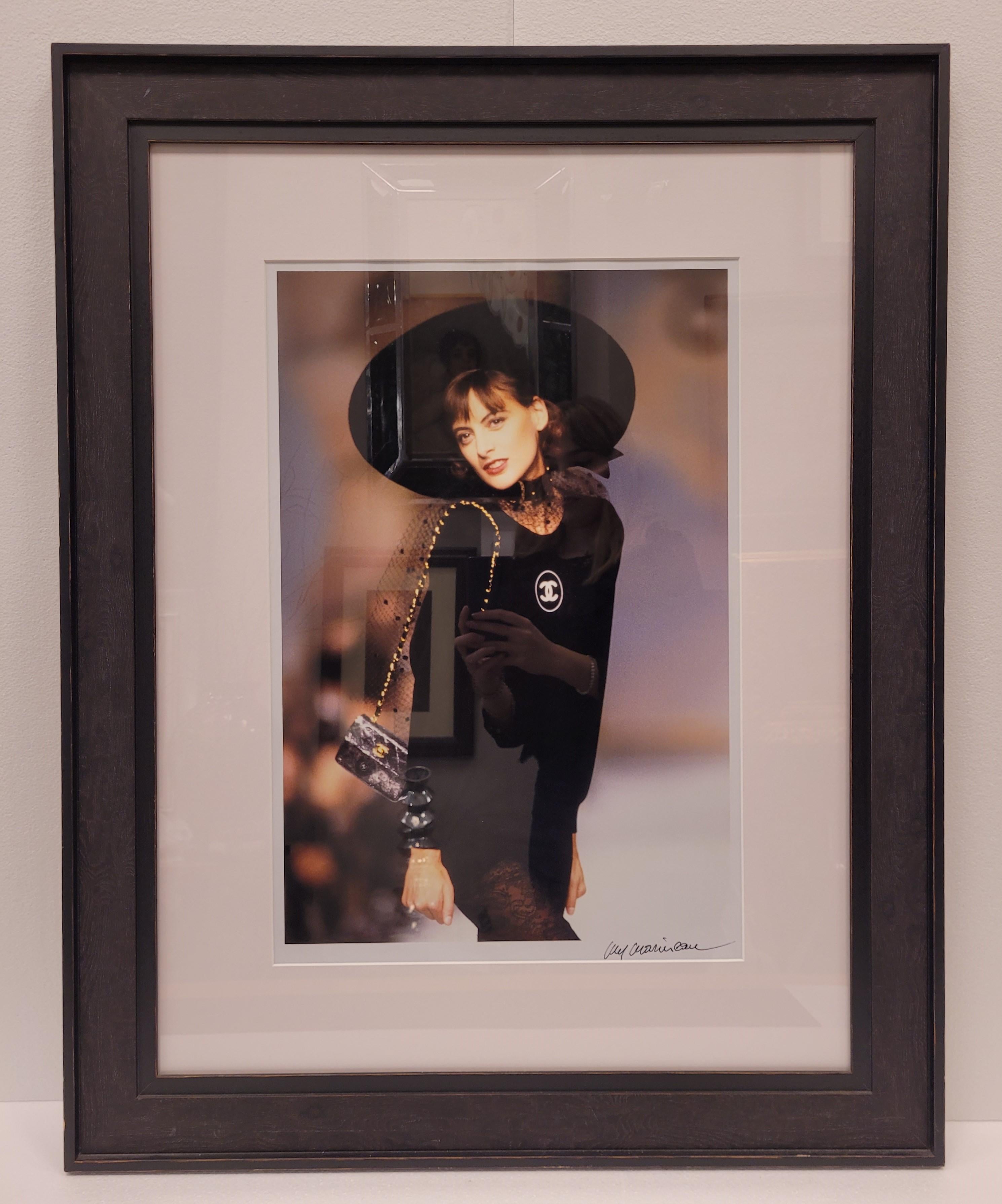 French Photography by Inés de la Fressange, Guy Marineau, «Inés, Chanel 1988» For Sale 10