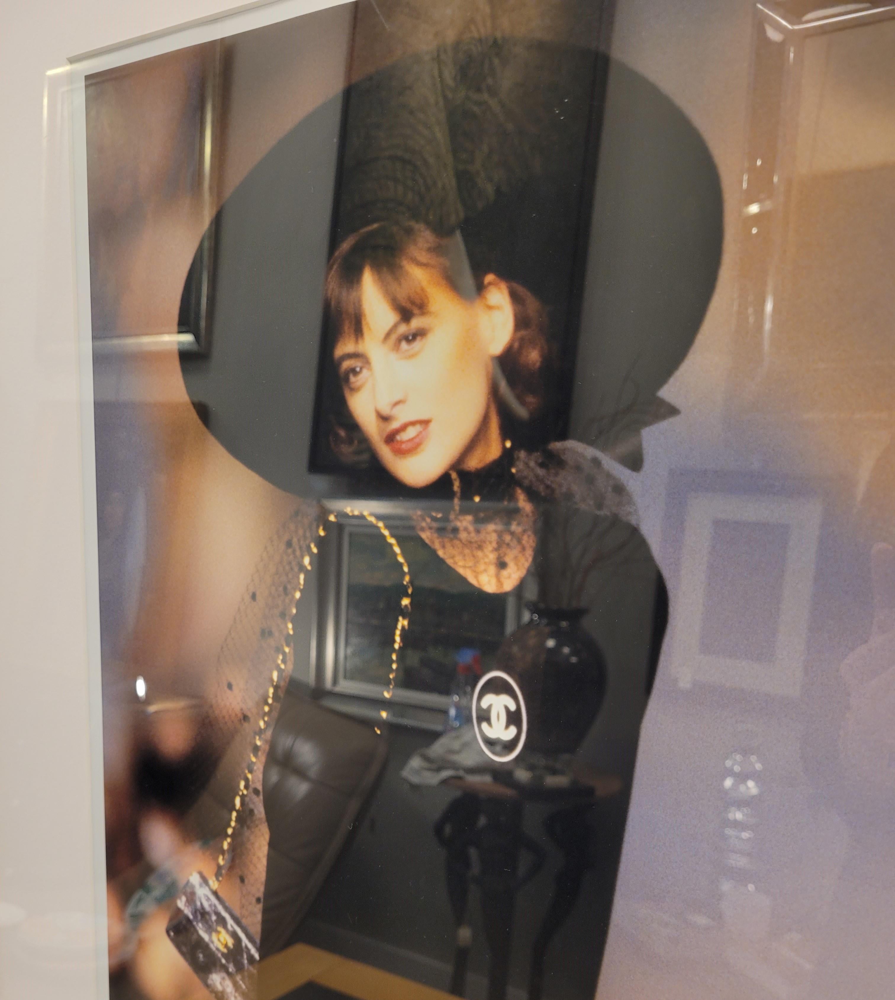 French Photography by Inés de la Fressange, Guy Marineau, «Inés, Chanel 1988» For Sale 1
