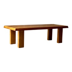 French Pierre Chapo Coffee Table