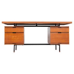French Pierre Guariche executive desk for Minvielle, 1960'S