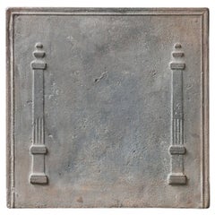 French 'Pillars of Freedom' Fireback, 19th Century