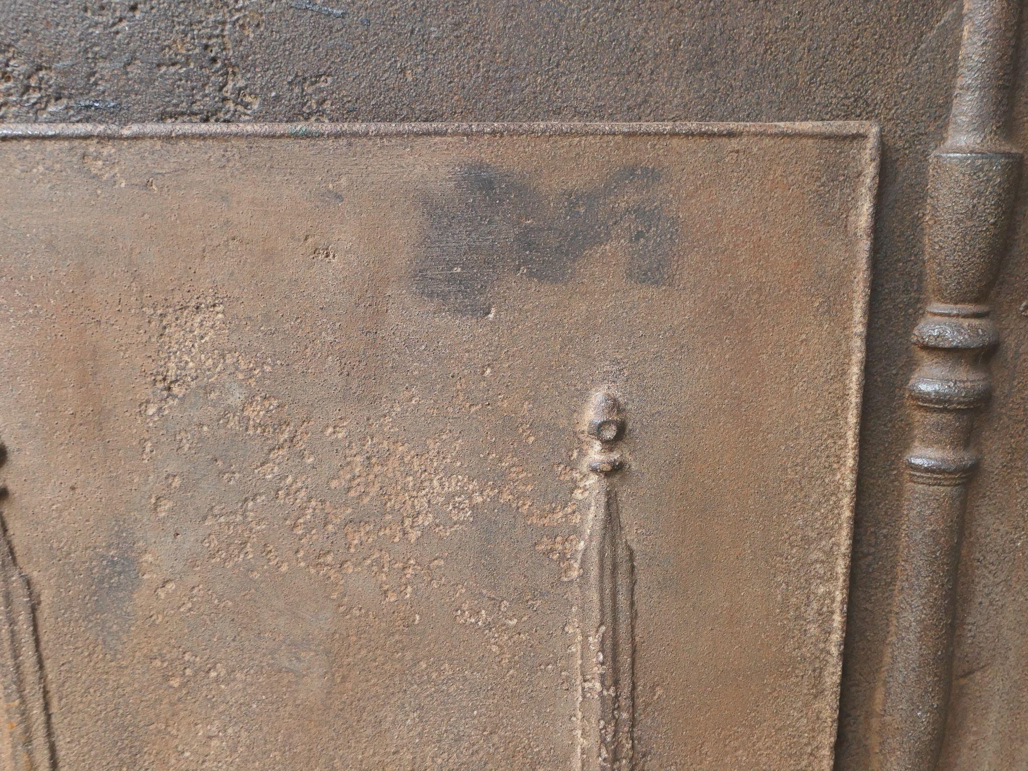 Ferro Rivestimento per caminetto francese 
