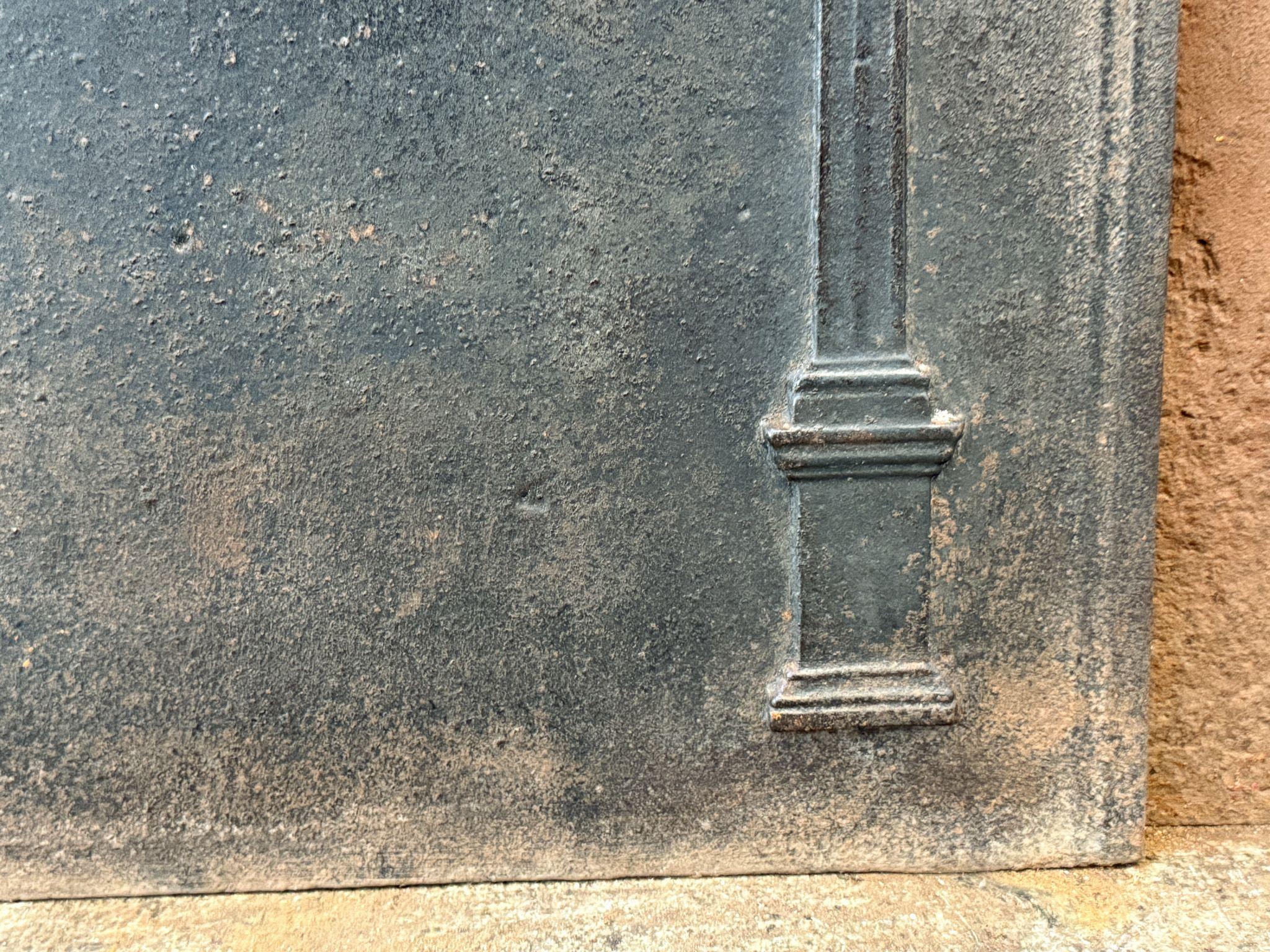 Ferro Rivestimento per caminetto francese 