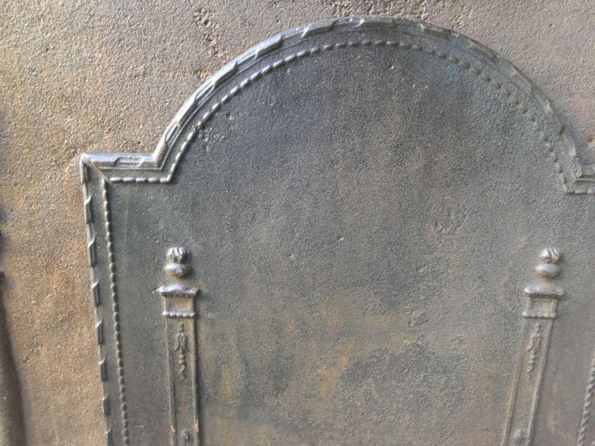Ferro Rivestimento per caminetto francese 