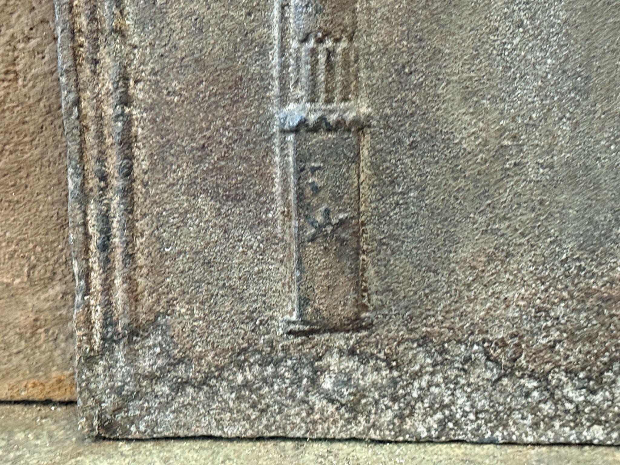 Ferro Rivestimento per caminetto francese 