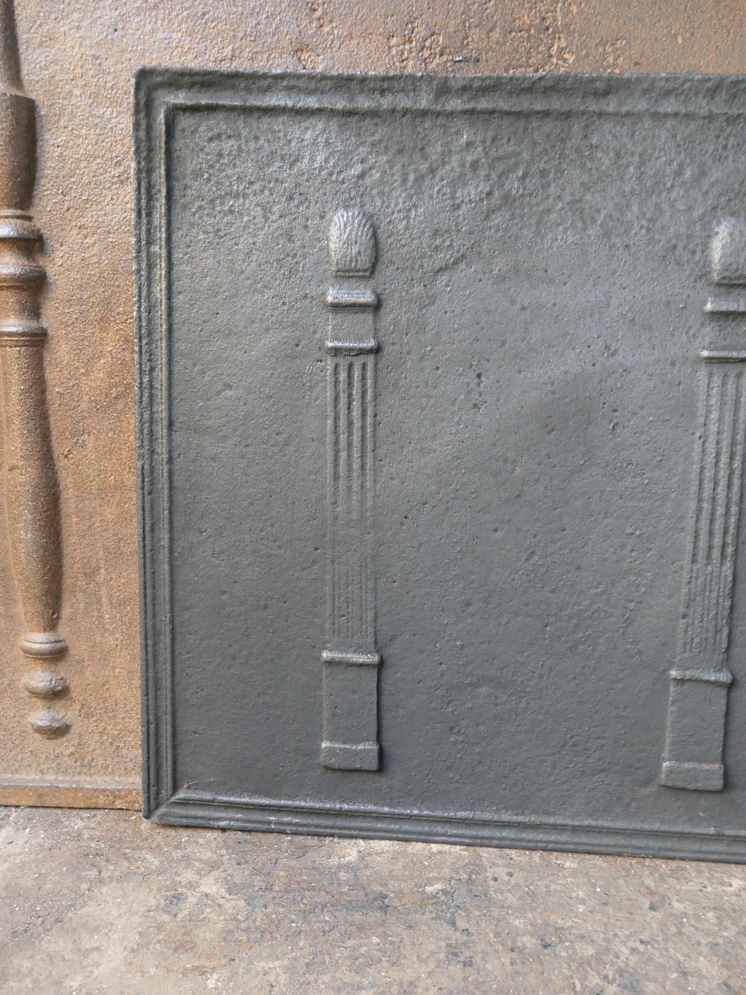 Ferro Rivestimento per caminetto francese 