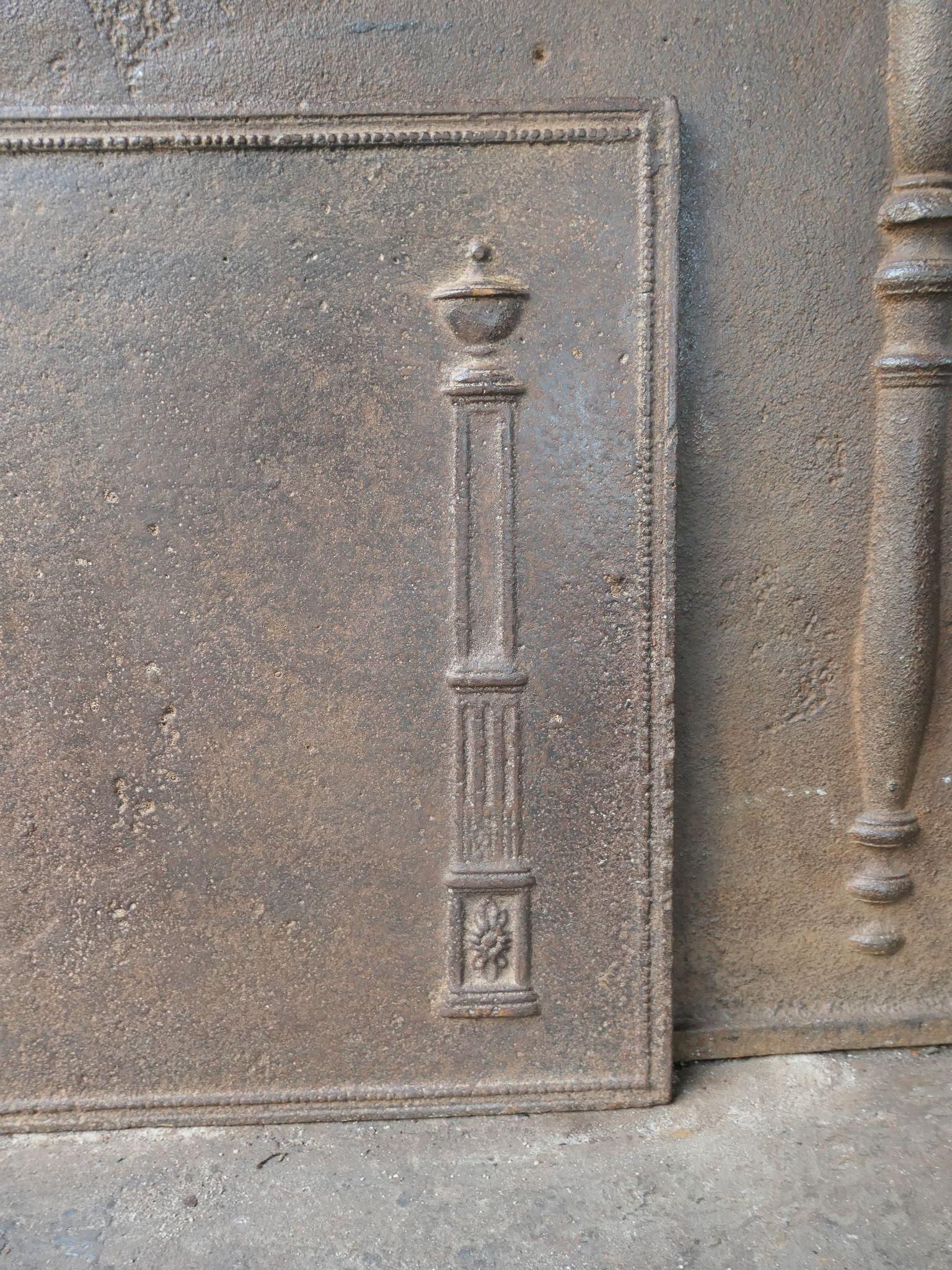 Ferro Rivestimento per caminetto francese 