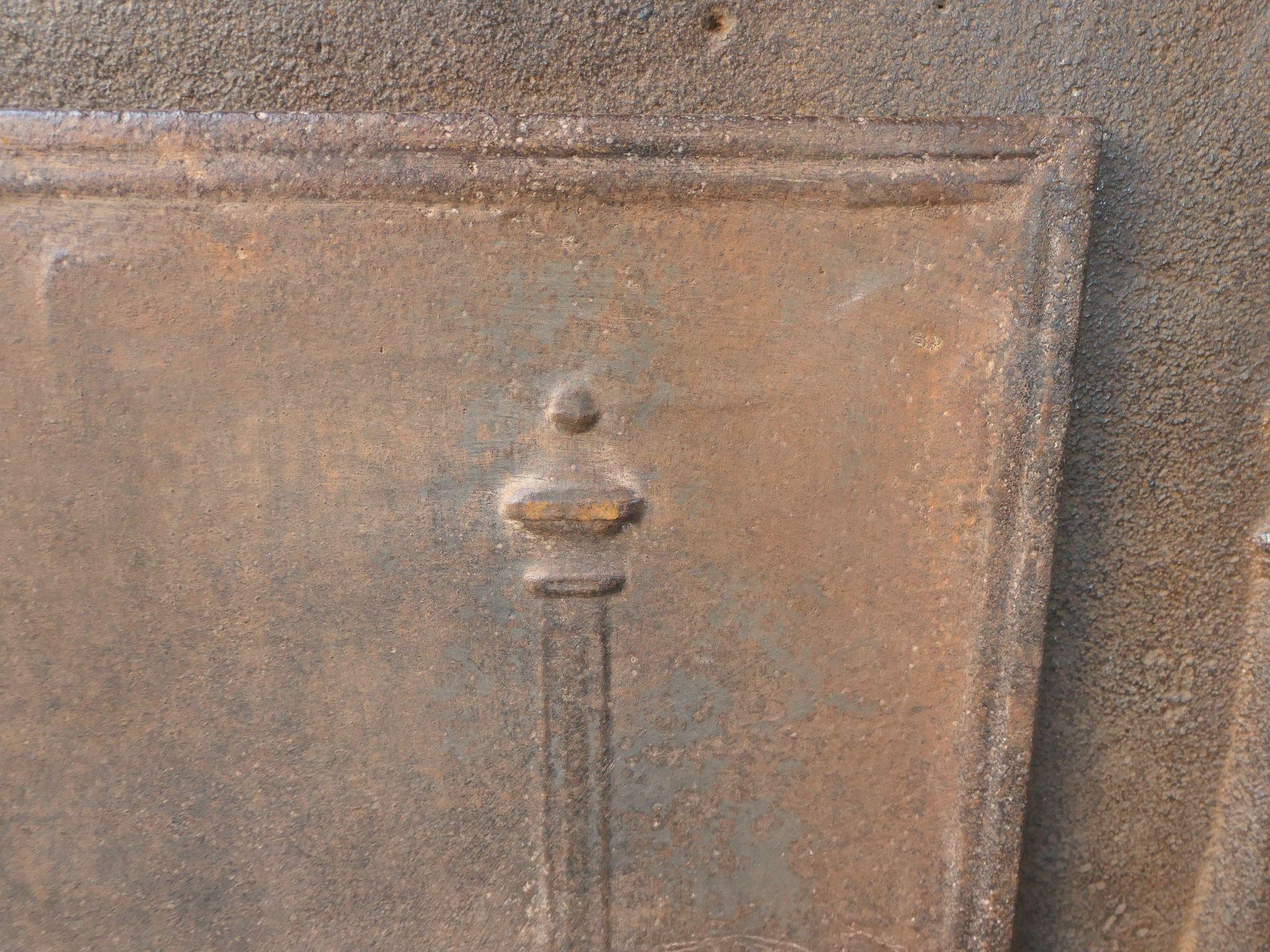 Ferro Rivestimento per caminetto francese 
