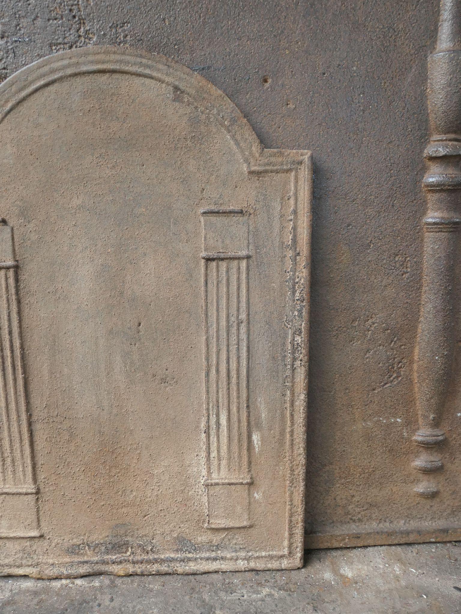 Ferro Rivestimento per caminetto francese 