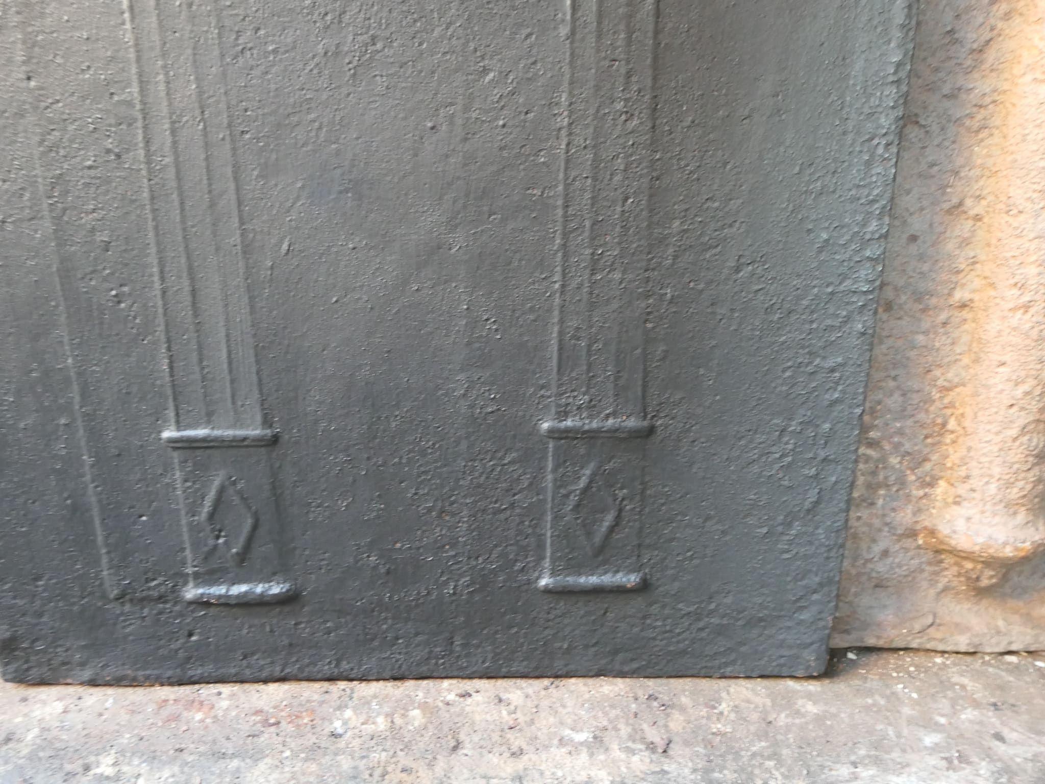 Ferro Rivestimento per caminetto francese 