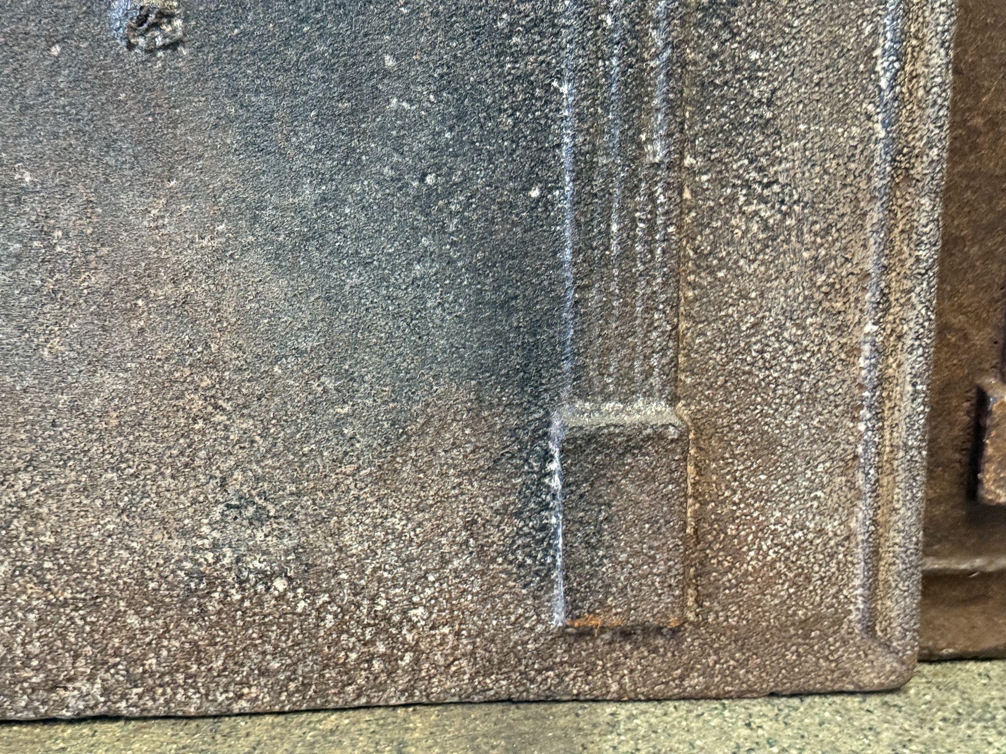 Fer Plaque de cheminée / dosseret 