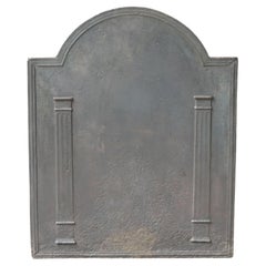 French 'Pillars of Freedom' Fireback / Backsplash, Early 19th Century