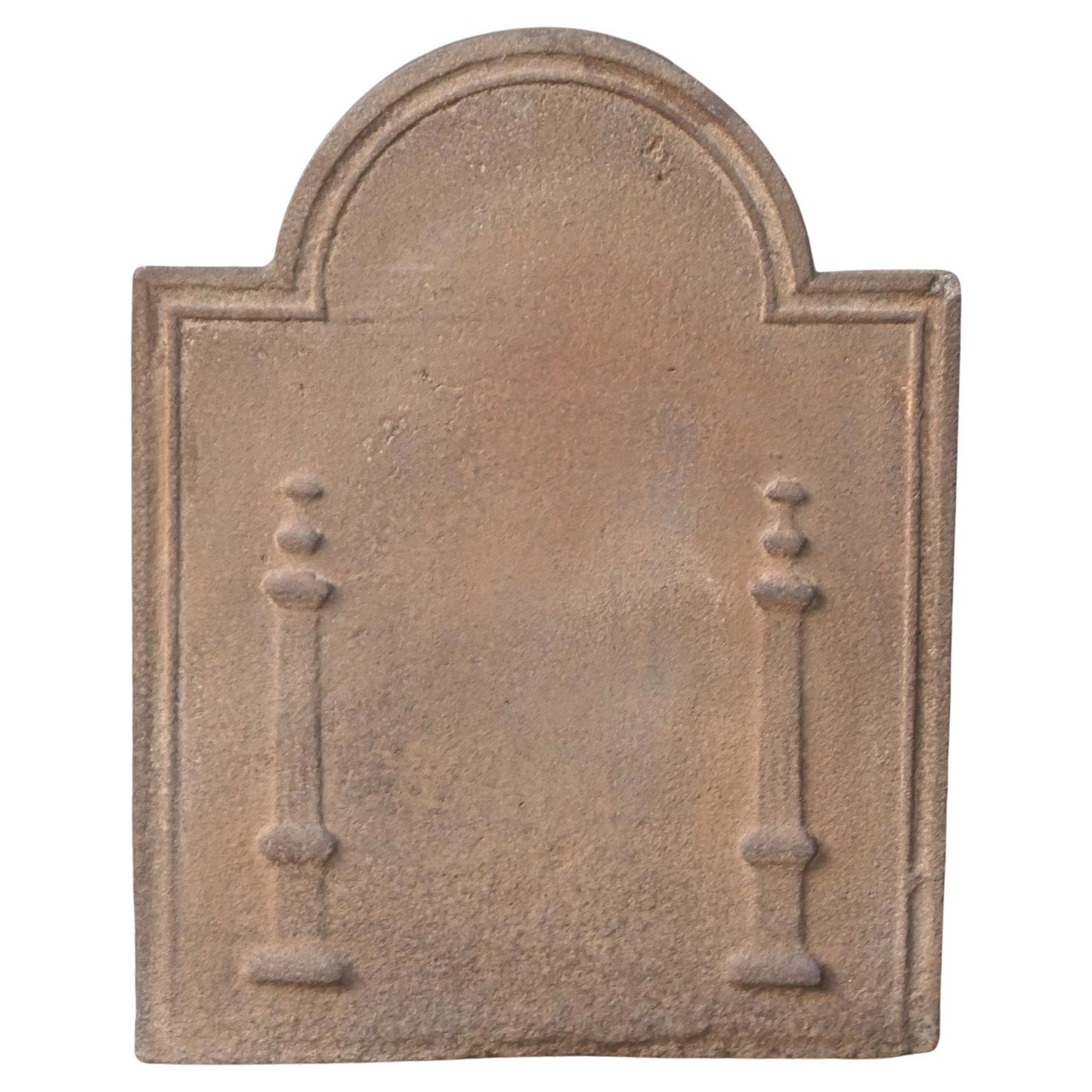 Chimenea francesa "Pilares de la Libertad", principios del siglo XIX