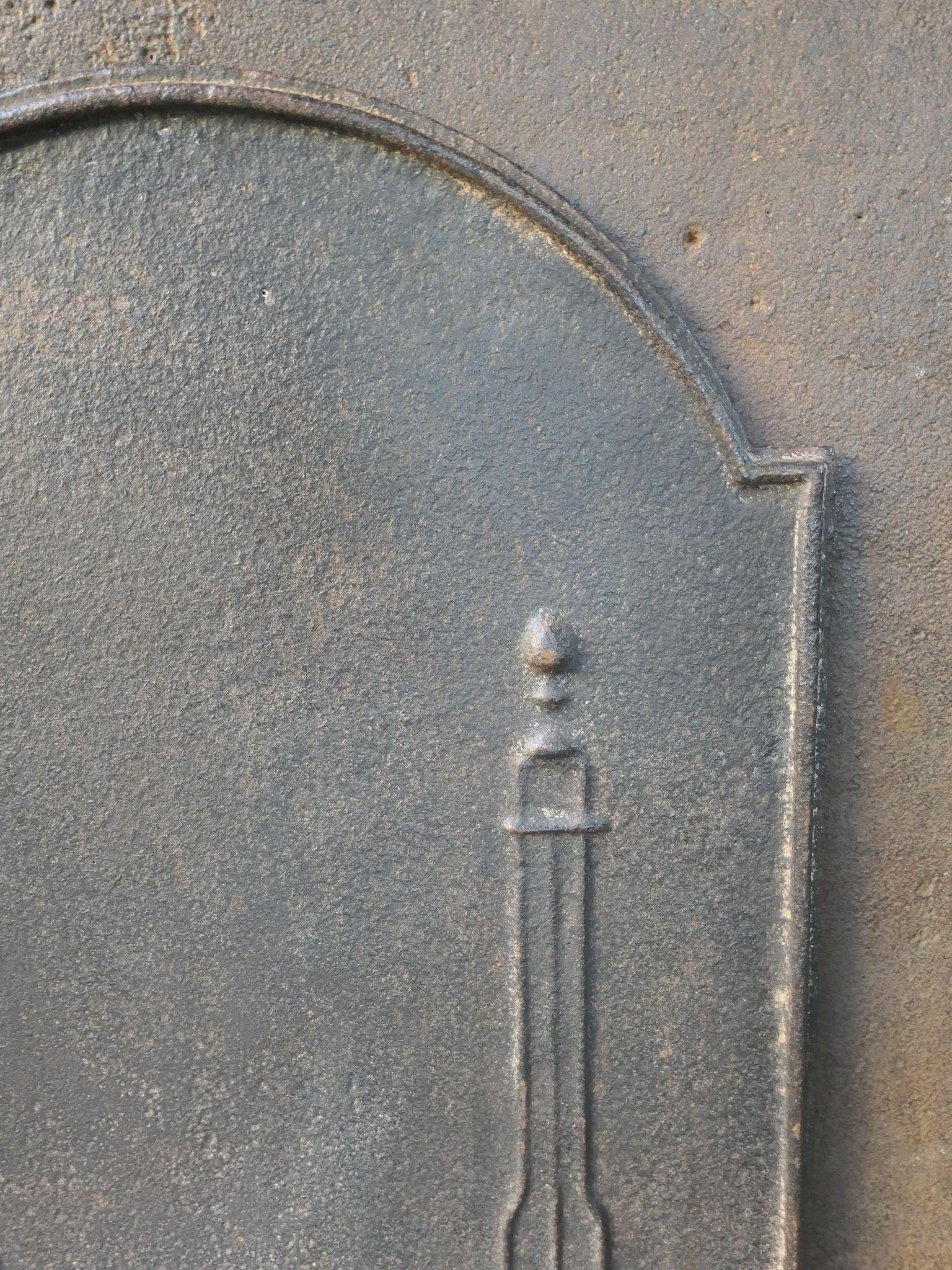 Ferro Rivestimento per caminetto francese 