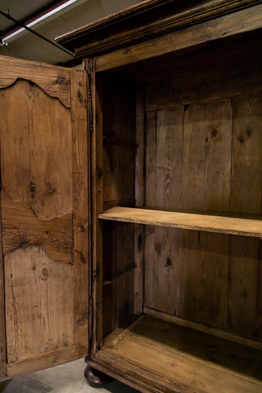 French Pine Armoire For Sale 2