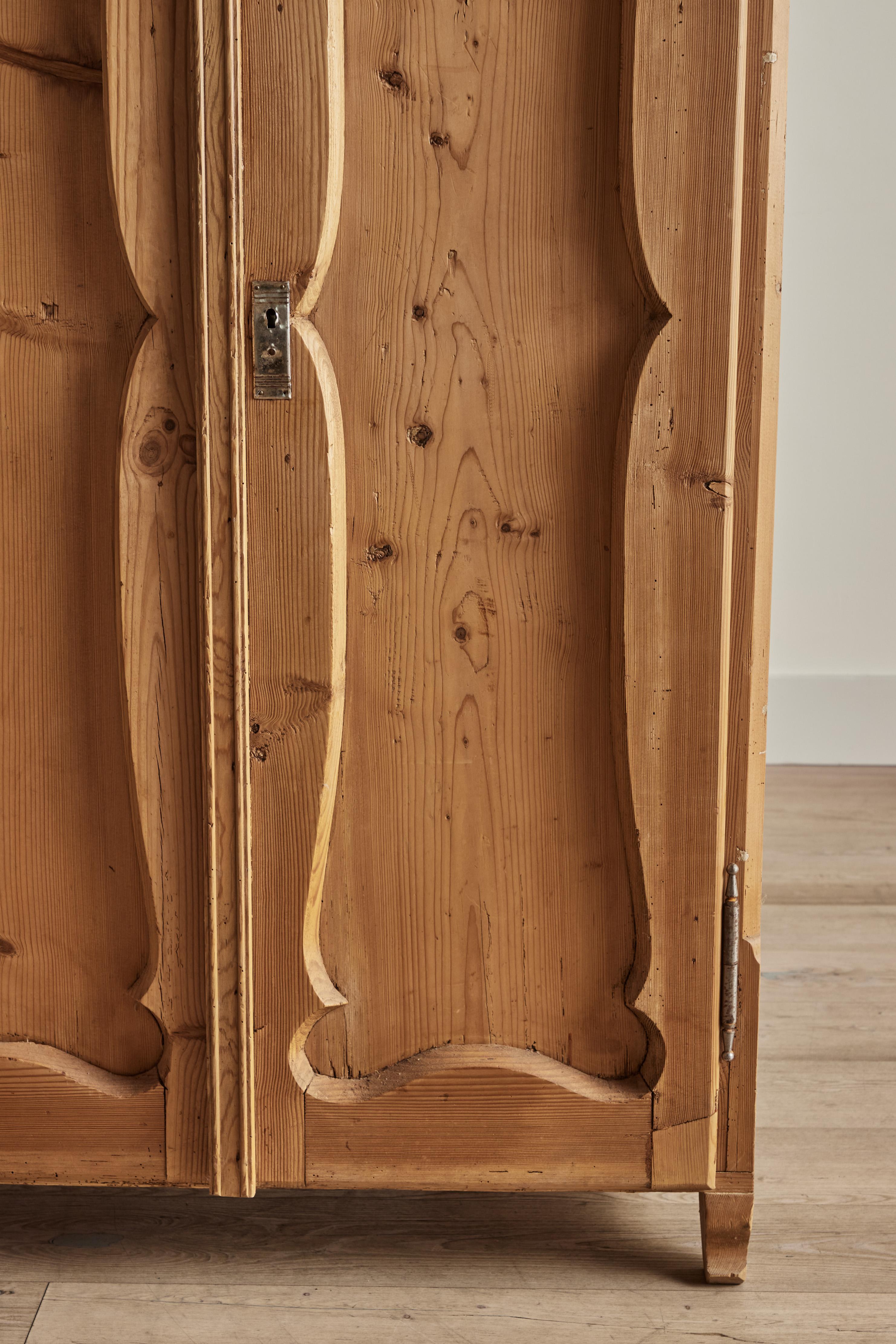 French Pine Armoire 3