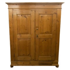 French Pine Armoire
