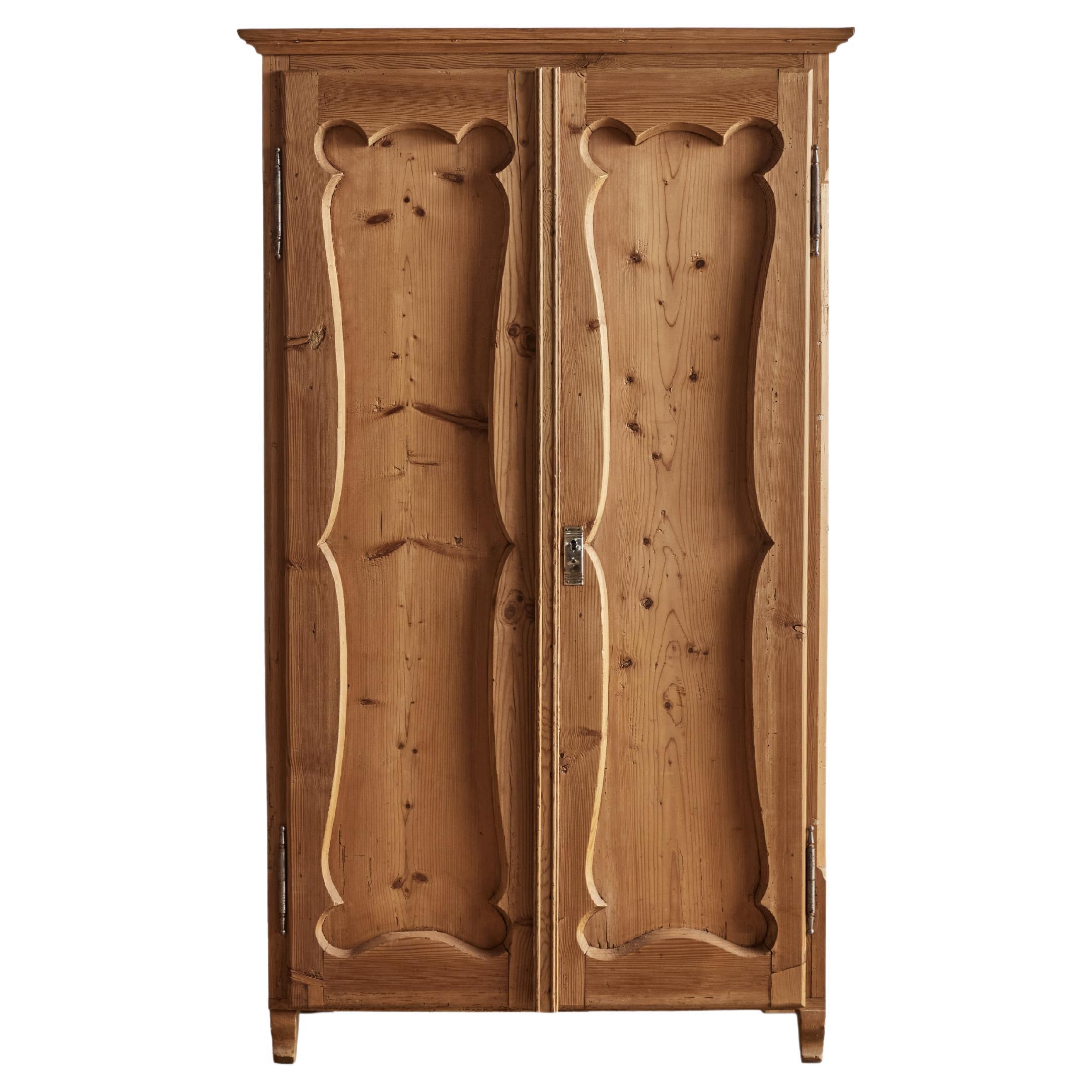 French Pine Armoire
