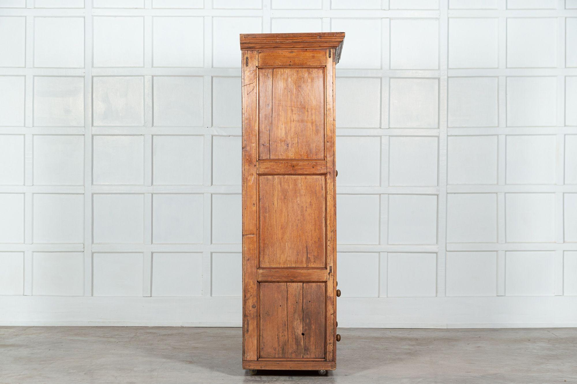 French Pine Armoire Housekeepers Cupboard For Sale 3