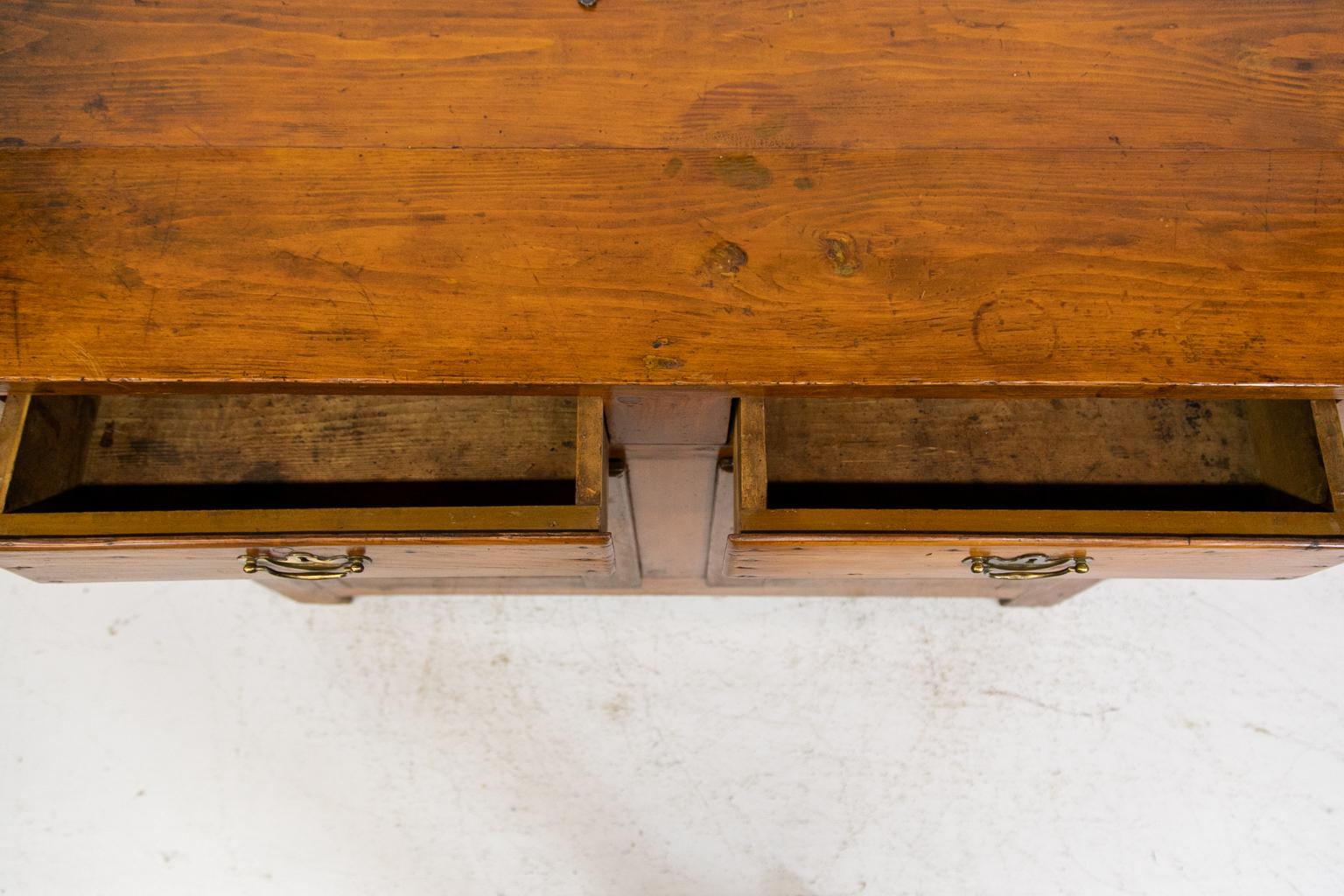 Mid-19th Century French Pine Buffet For Sale