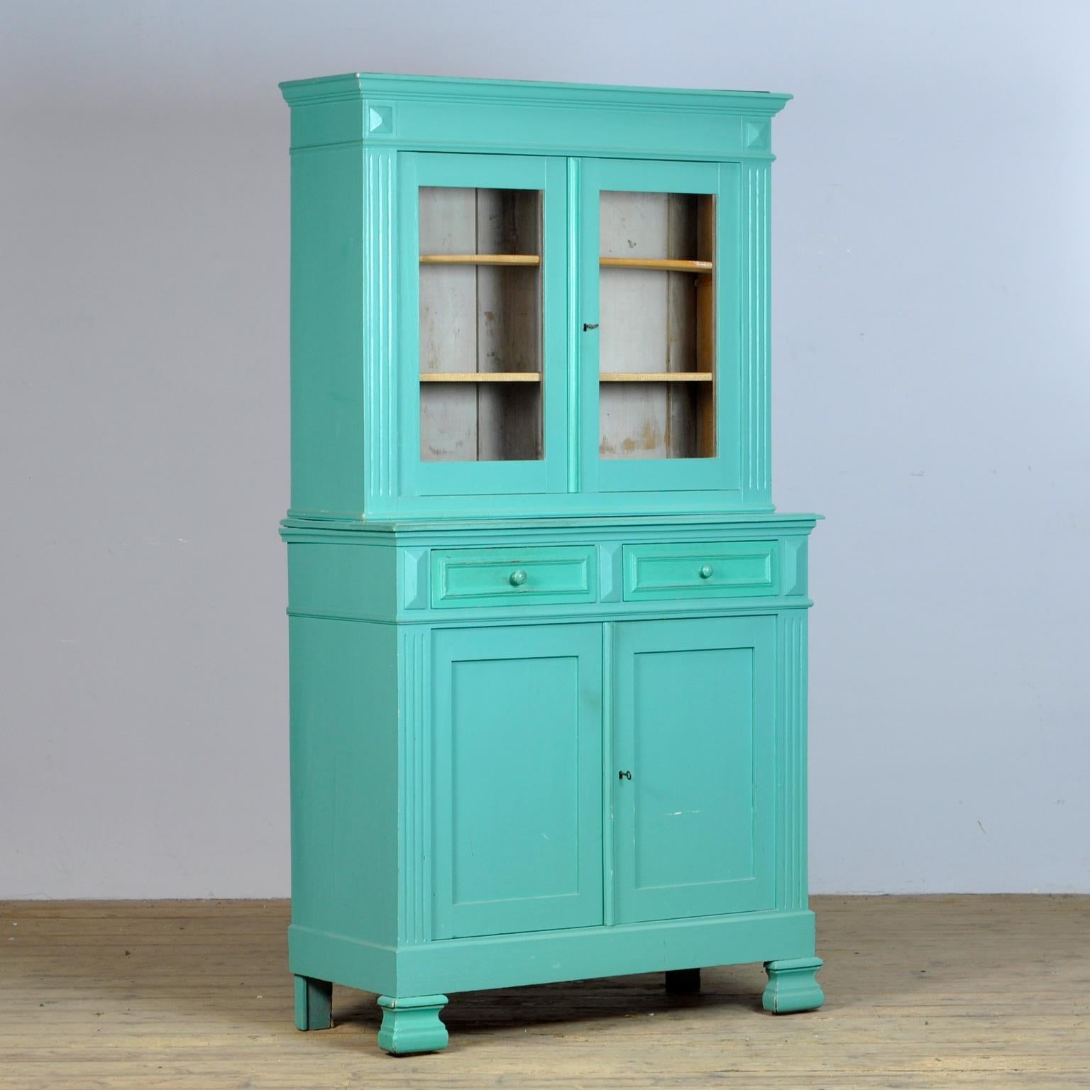 French Provincial French Pine Cupboard, 1940's