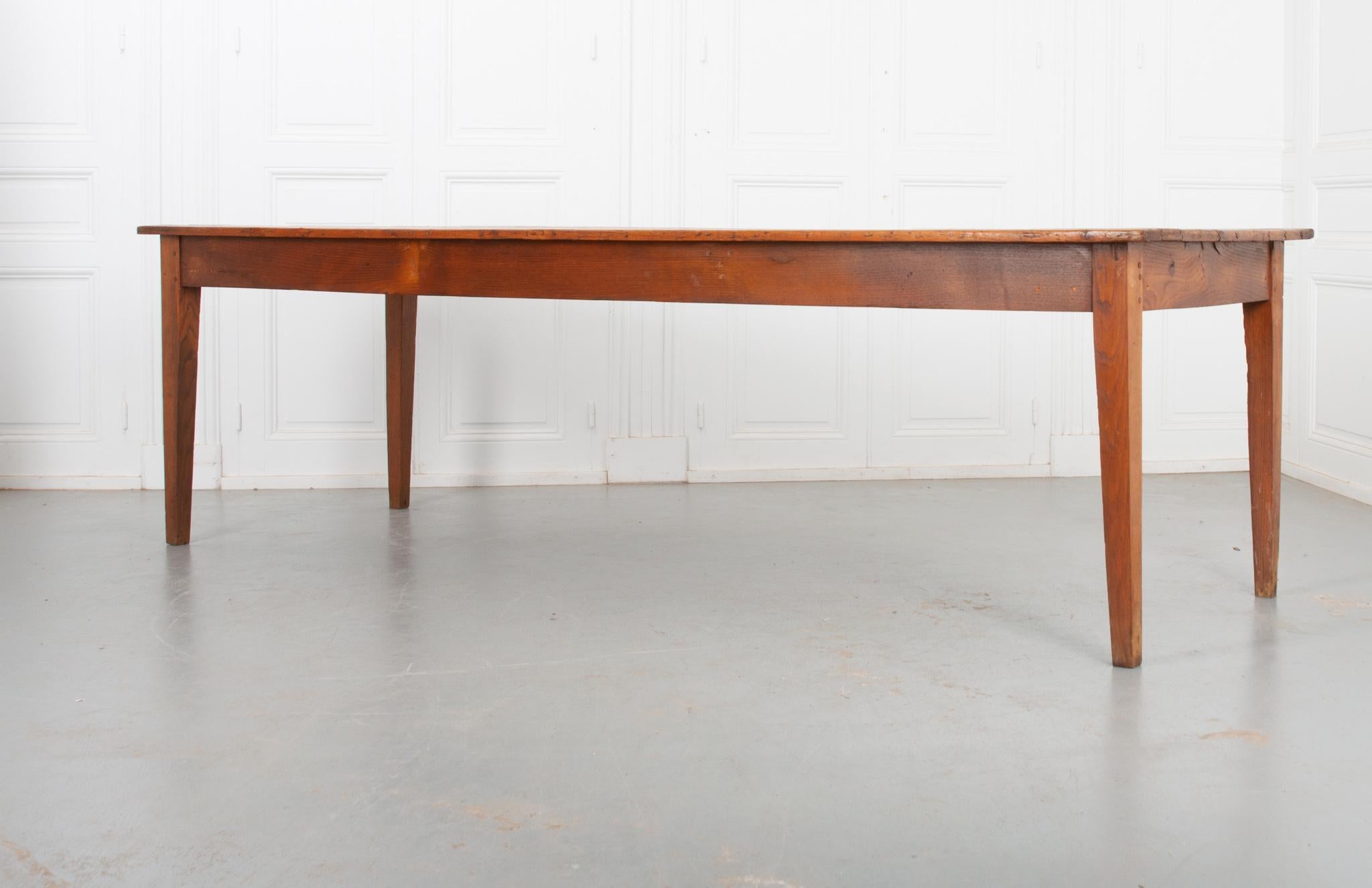 Wood French Pine Farm Table