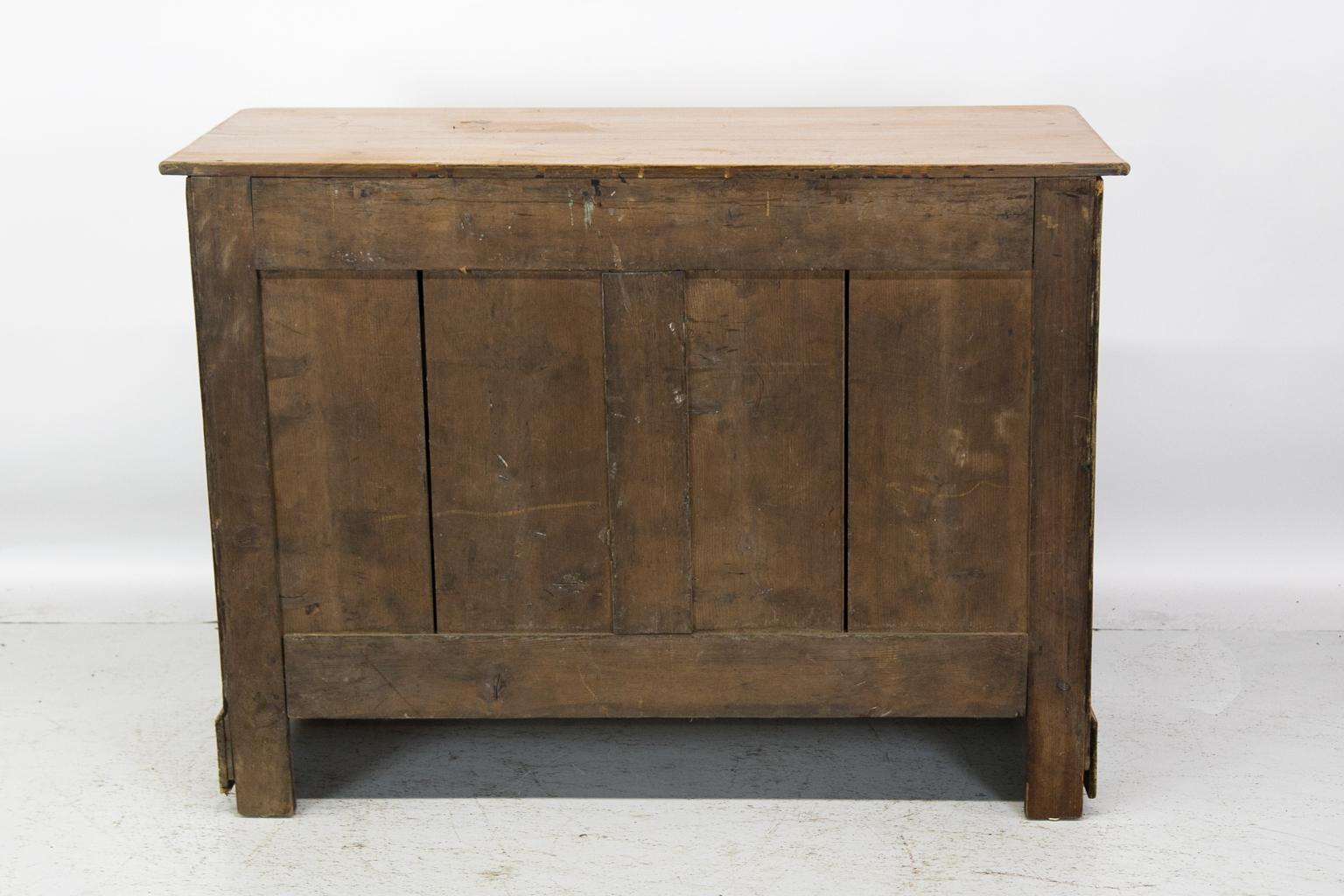 French Pine Four-Drawer Chest For Sale 4