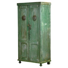 French Pine Kitchen Cabinet with 6 Drawers, 1930
s