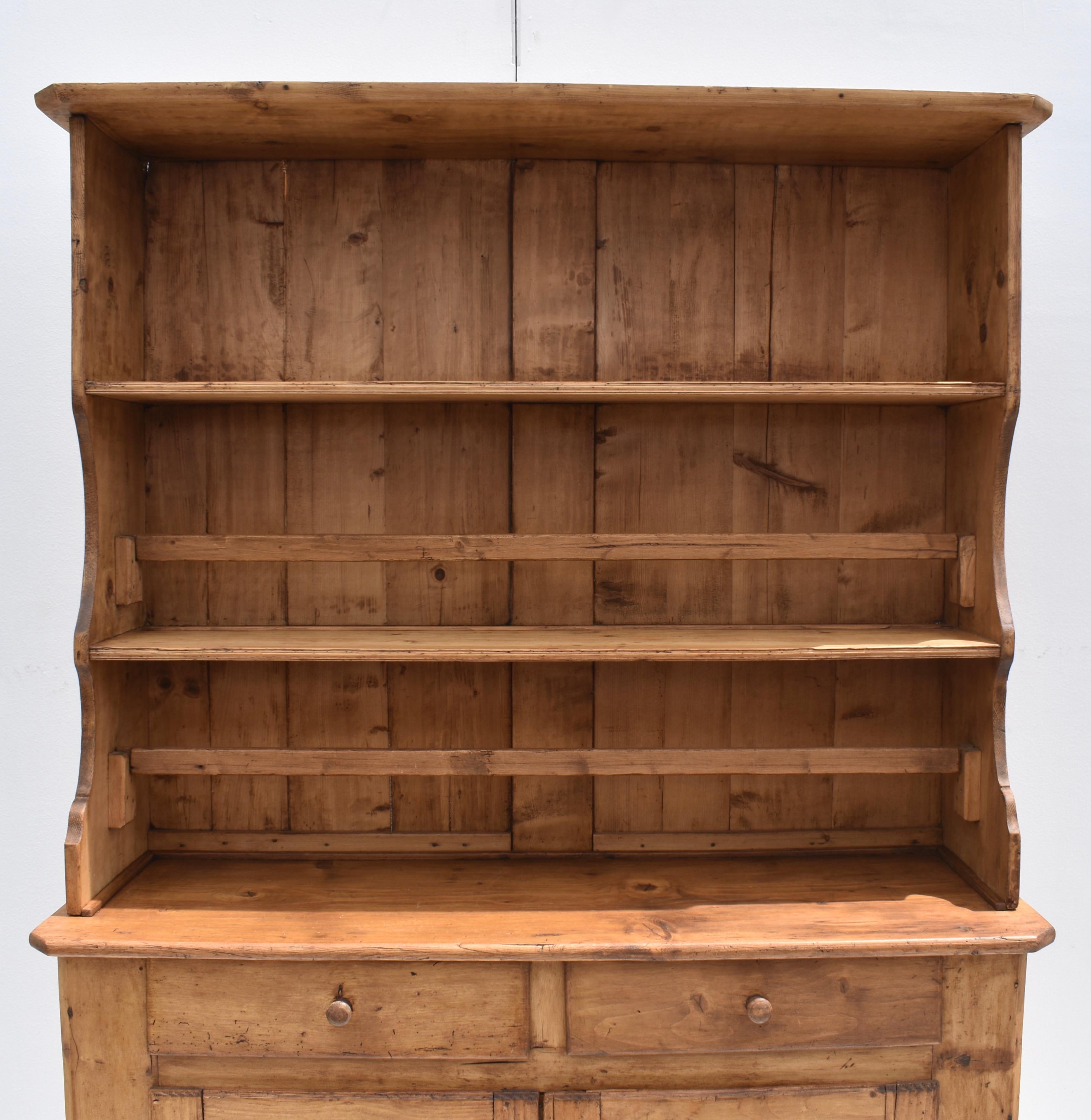 French Pine Open Rack Dresser or Vaisselier 4