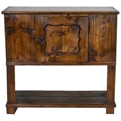 French Pine Server or Cupboard