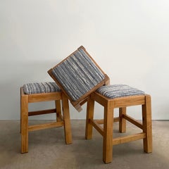 Taburetes de pino francés - 3 disponibles