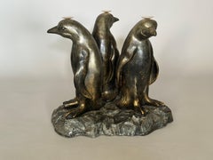 French Pinguin Coffe Table 1950s