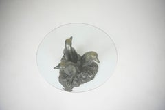 Tavolino da caffè francese Pinguin 1950