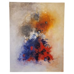 French  Pinting Expressionism  Abstract art  Chatelain "Lyrical explosion"