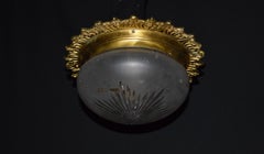 French Plafonnier 'Flush Mounted Pendant'