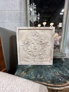 French Plaster Architectural Panel