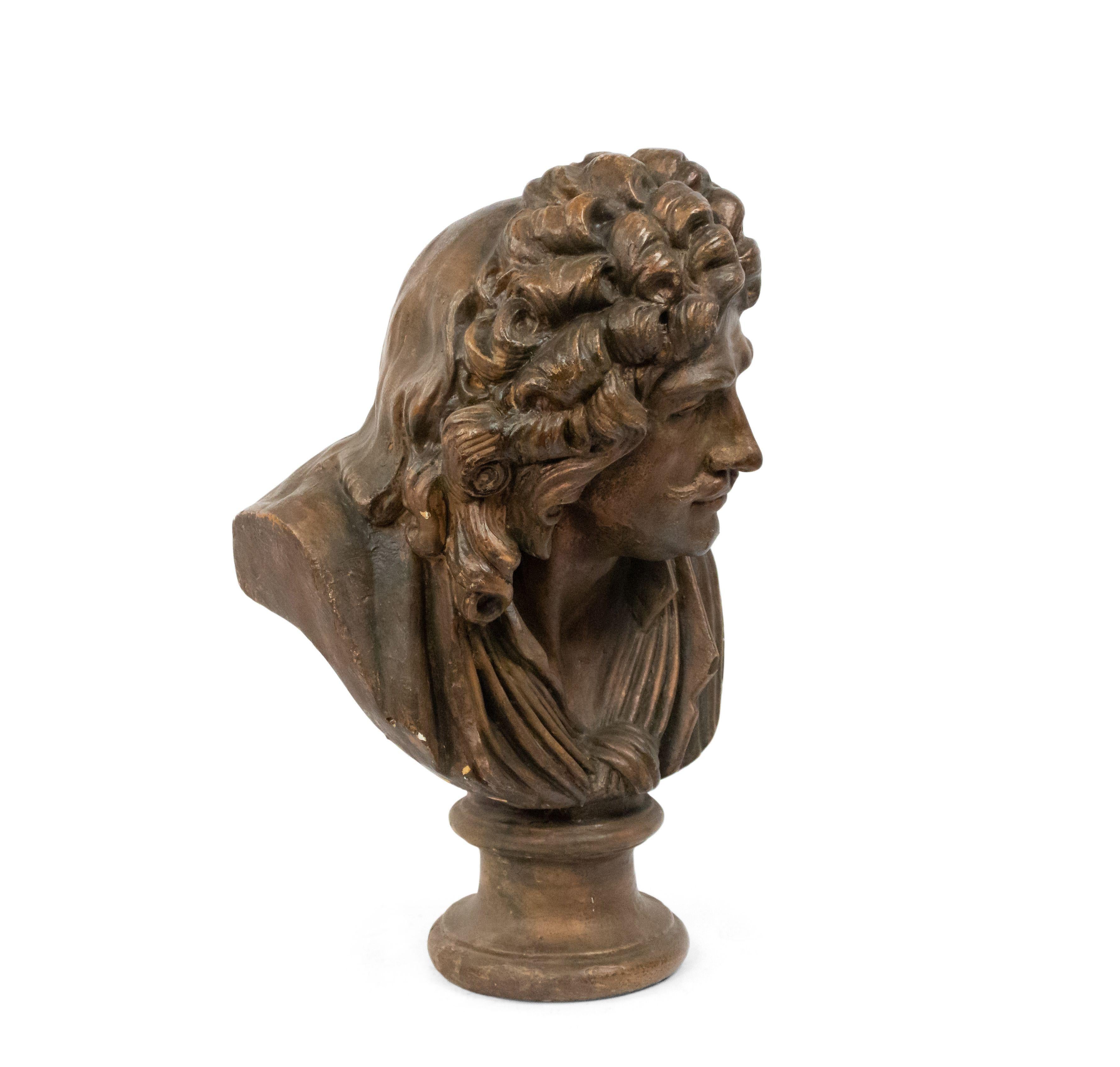 Busto di Corneilla Van Cleve in gesso francese in vendita 3