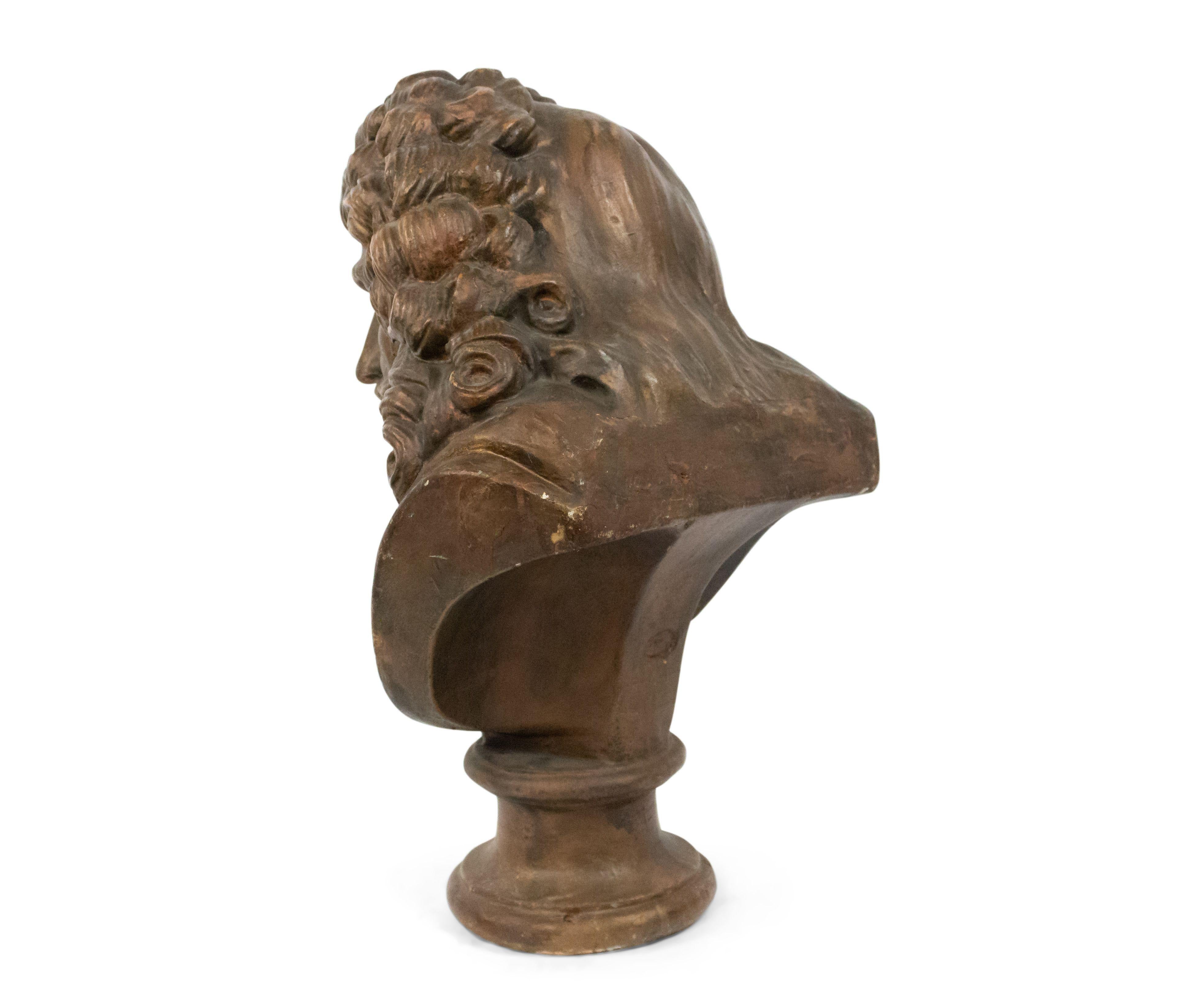 French Plaster Corneilla Van Cleve Bust In Good Condition For Sale In New York, NY