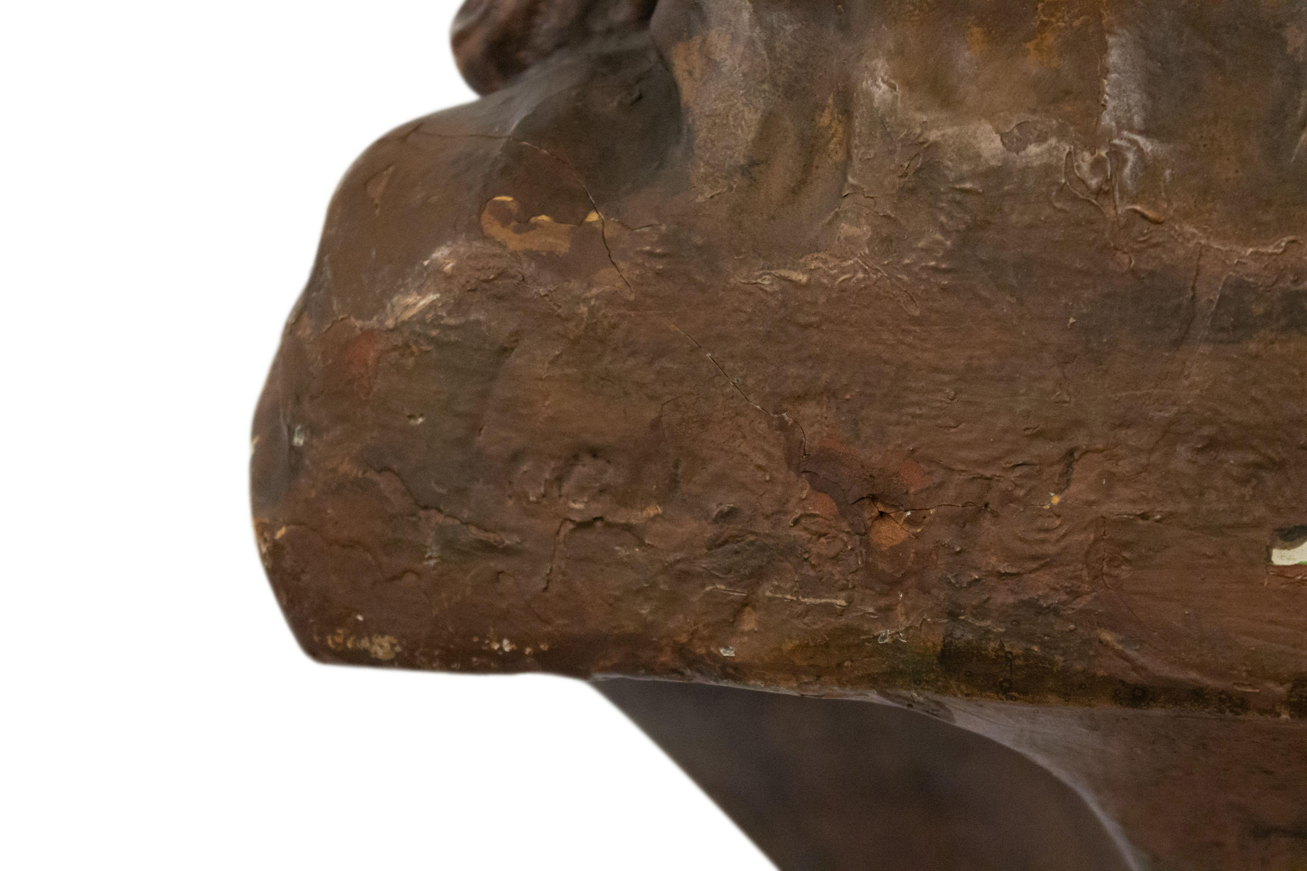 XX secolo Busto di Corneilla Van Cleve in gesso francese in vendita