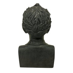 French Plaster Head of Napoleon