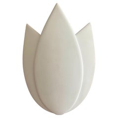 French Plaster Leaf Sconce from Atelier Sedap, 1990s