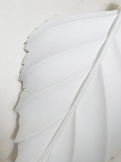 French Plaster Leaf Sconce from Atelier Sedap, 1990s, set of 2.