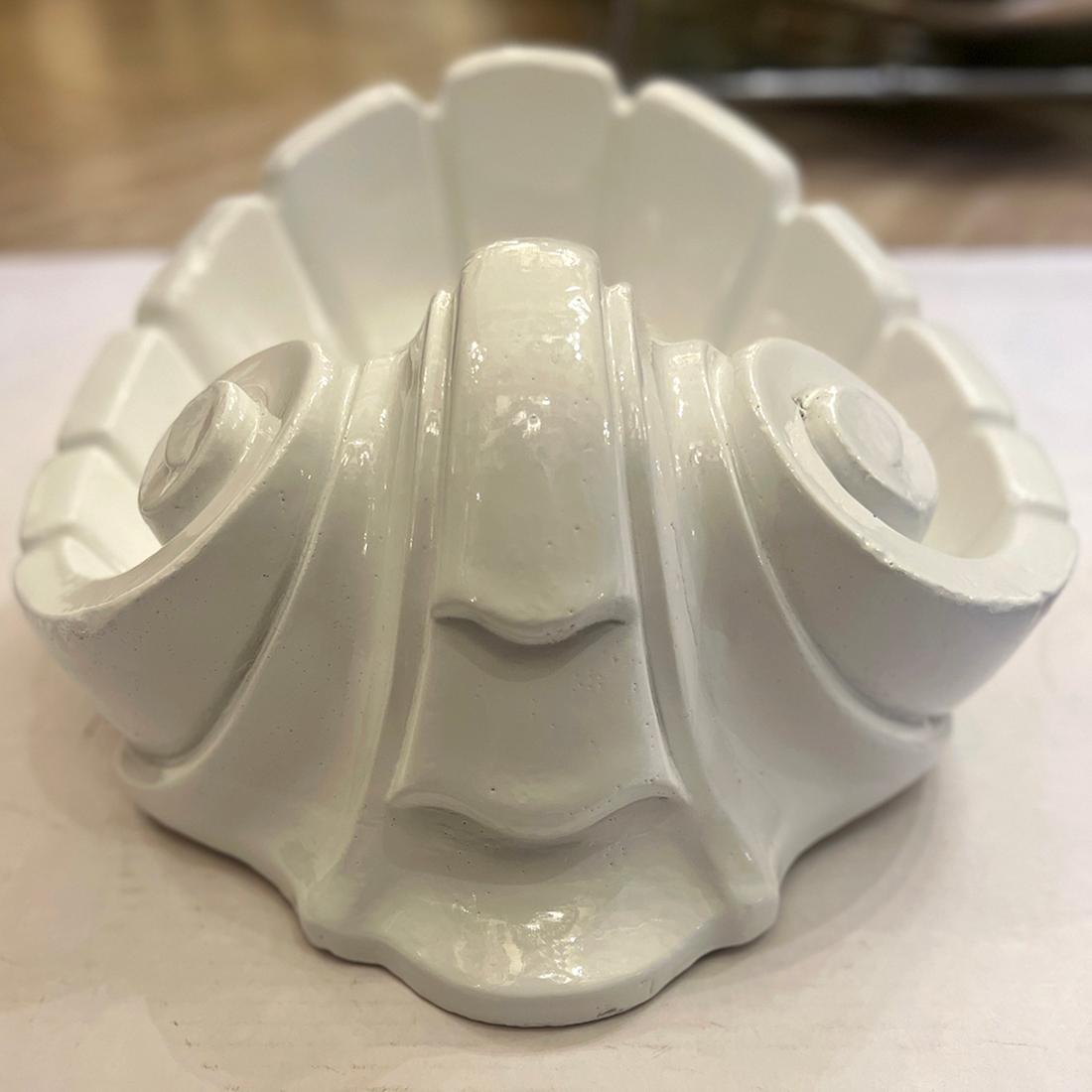 French Plaster Shell Sconces For Sale 1