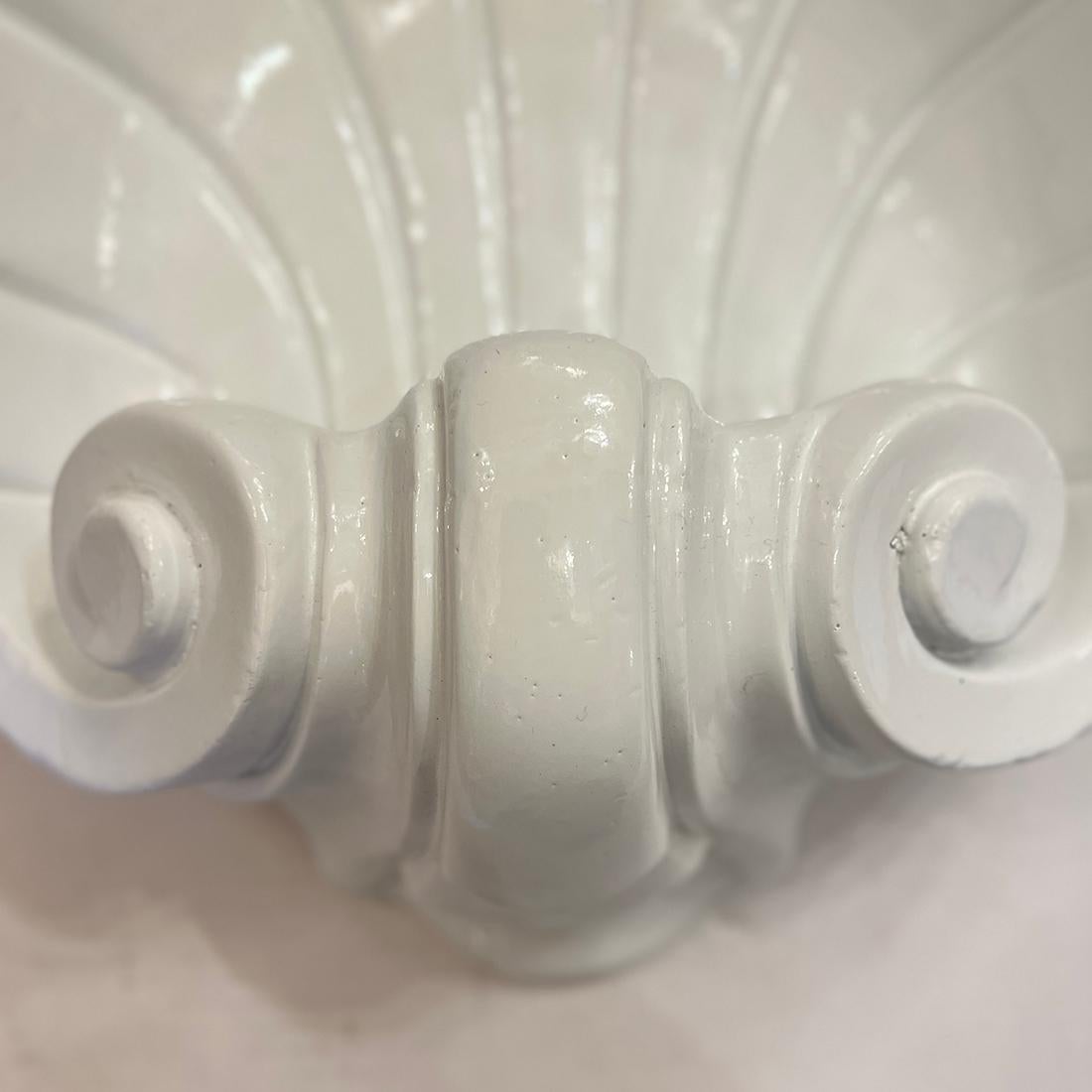 French Plaster Shell Sconces For Sale 3