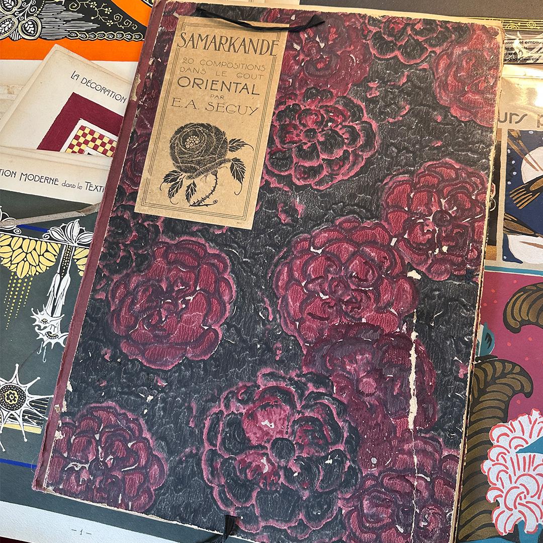 Illustrazioni Pochoir francesi n. 2 In condizioni buone in vendita a Dallas, TX