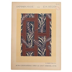 Antique French Pochoir Illustrations No. 20