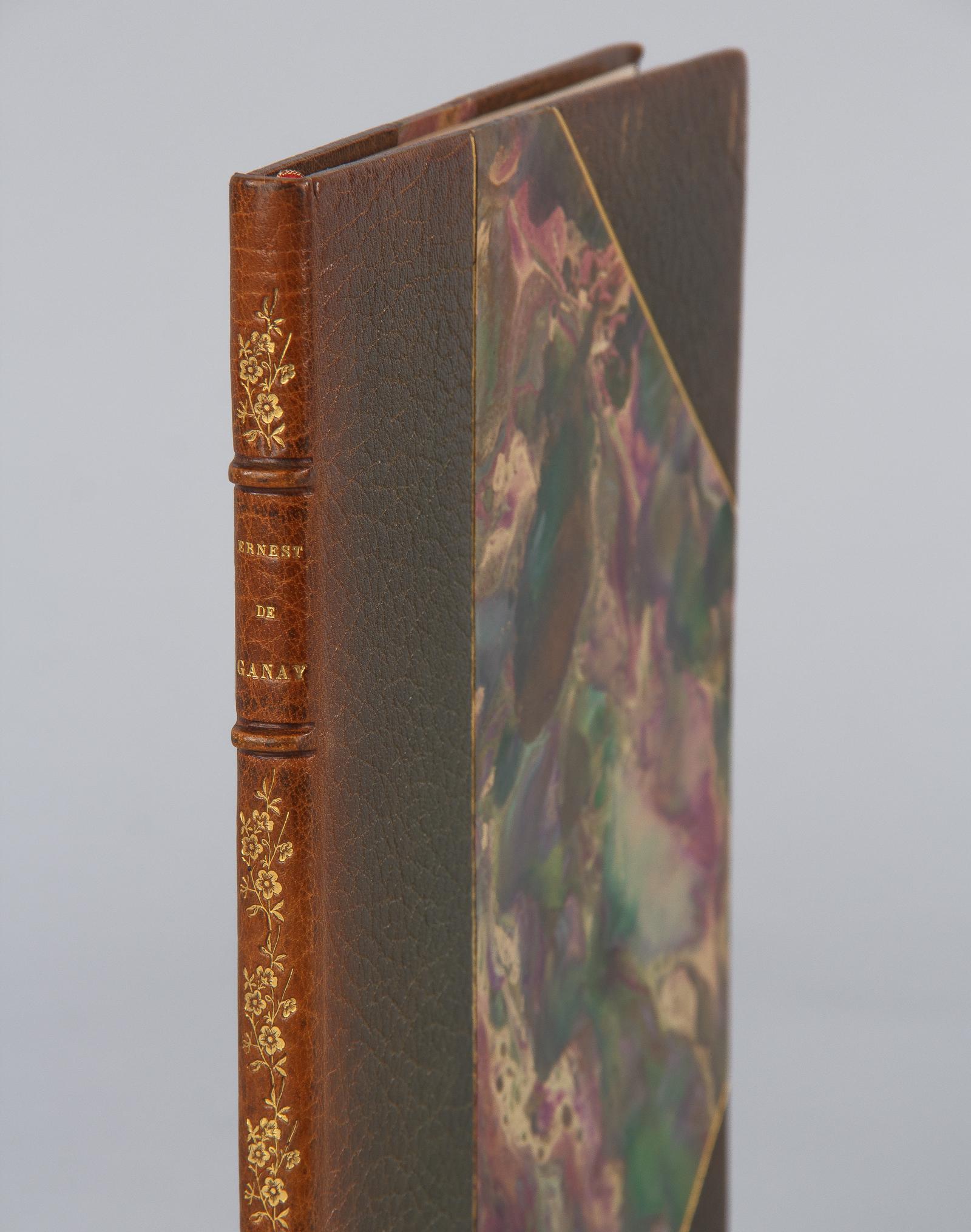 French Poetry Book- Le Poeme des Jardins by Ernest de Ganay, 1919 In Good Condition In Austin, TX