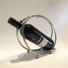 French Polished Chrome Wine Pourer, 1950s