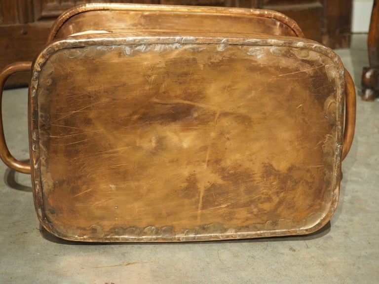 French Polished Copper Marmite Pot, Early 20th Century at 1stDibs